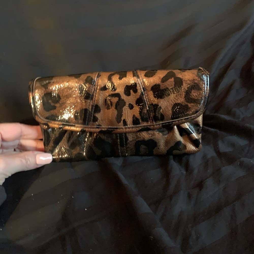 Animal print wallet